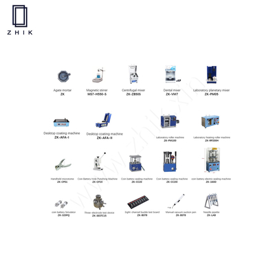 Dây chuyền sản xuất pin Lithium trong phòng thí nghiệm cho giấy chứng nhận CE ISO của tế bào tiền xu